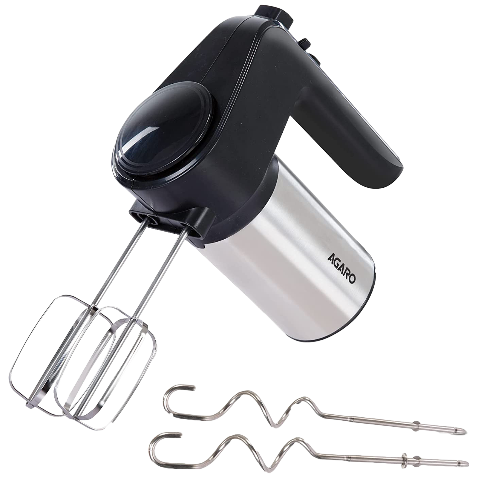 Buy AGARO Elegant 300 Watt 6 Speed Hand Mixer with 4 Attachments